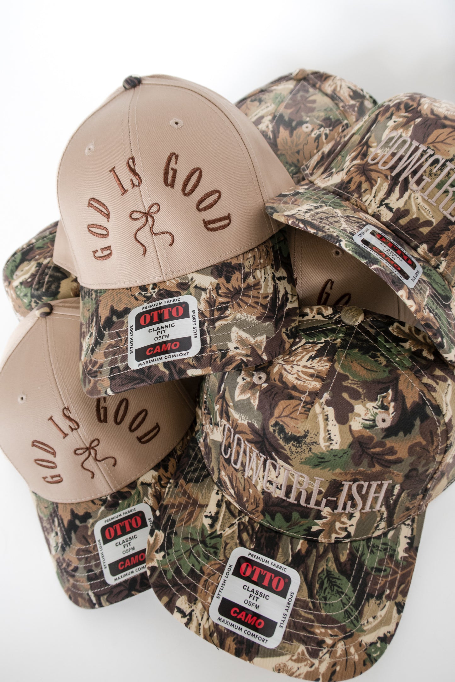 God is Good Canva Trucker