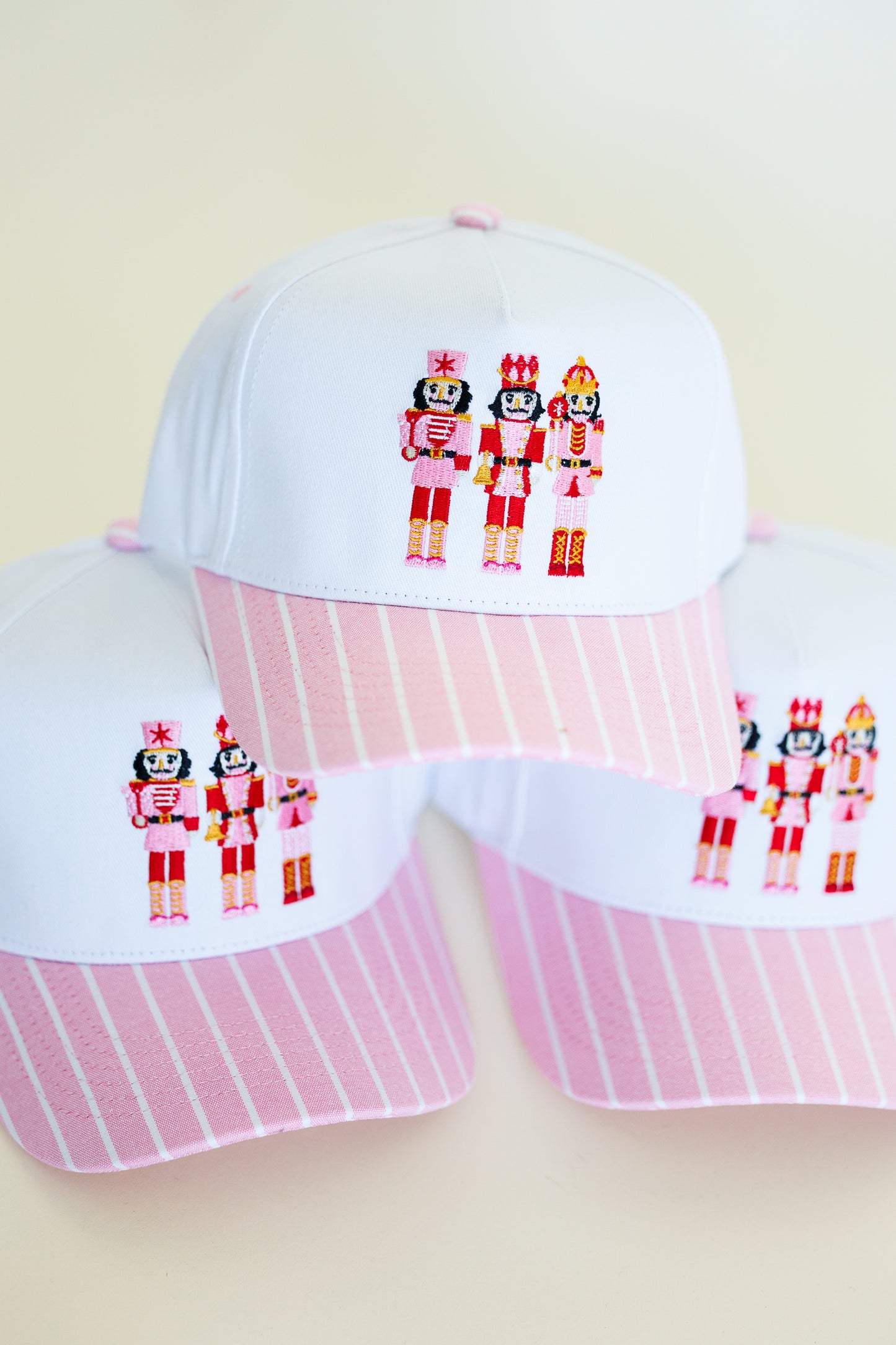 Pink Nutcracker Trucker