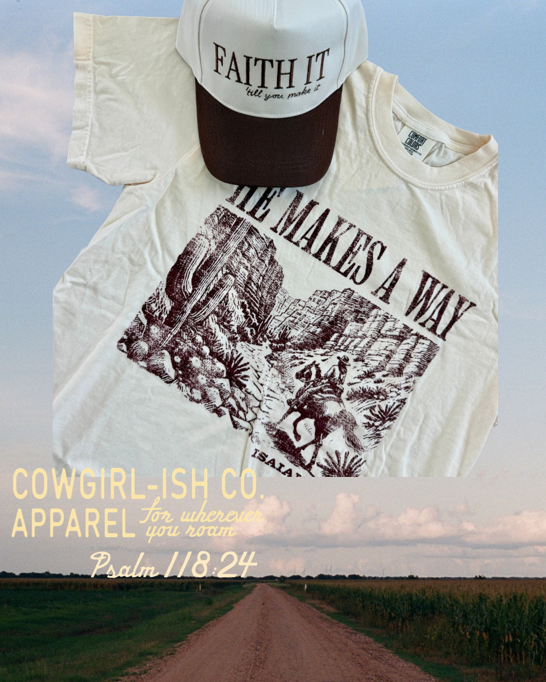 He Makes A Way Comfort Colors Tee
