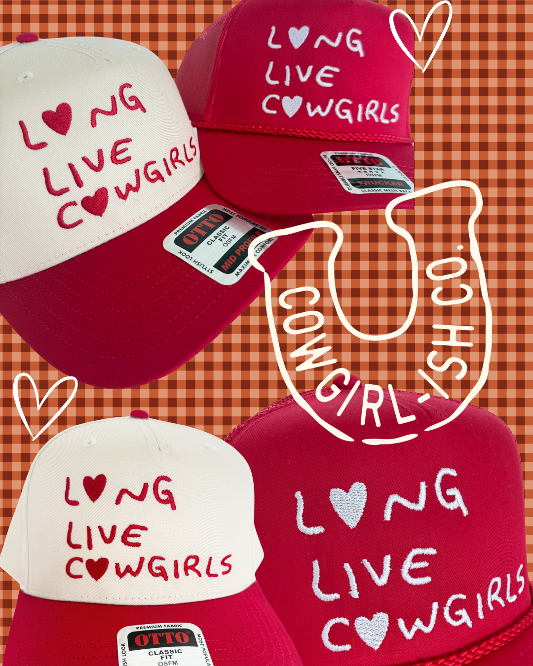 Long Live Cowgirls Trucker Hat