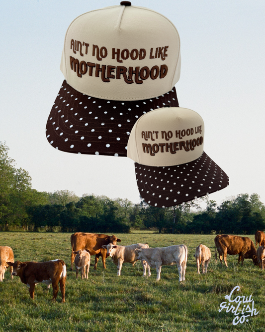 “Motherhood” Canvas Trucker Hat