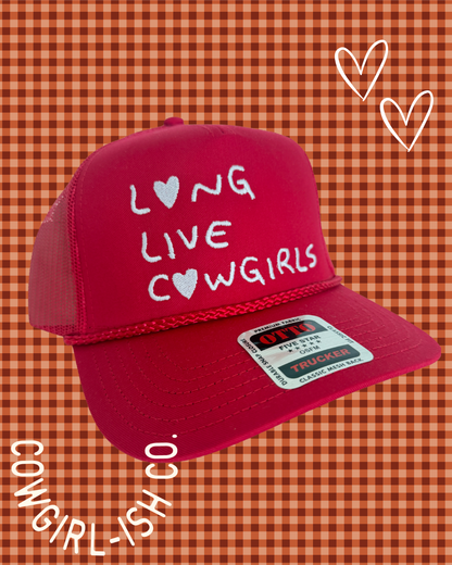 Long Live Cowgirls Trucker Hat