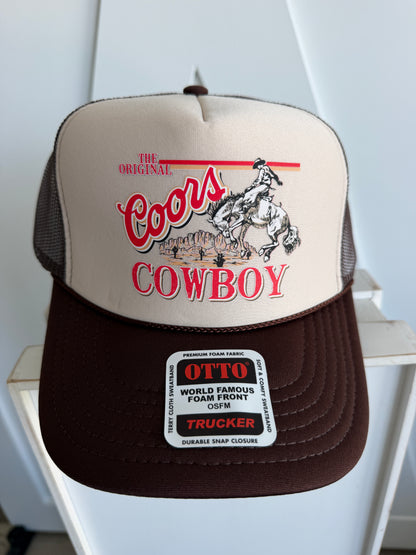 Coors Cowboy Trucker Hat