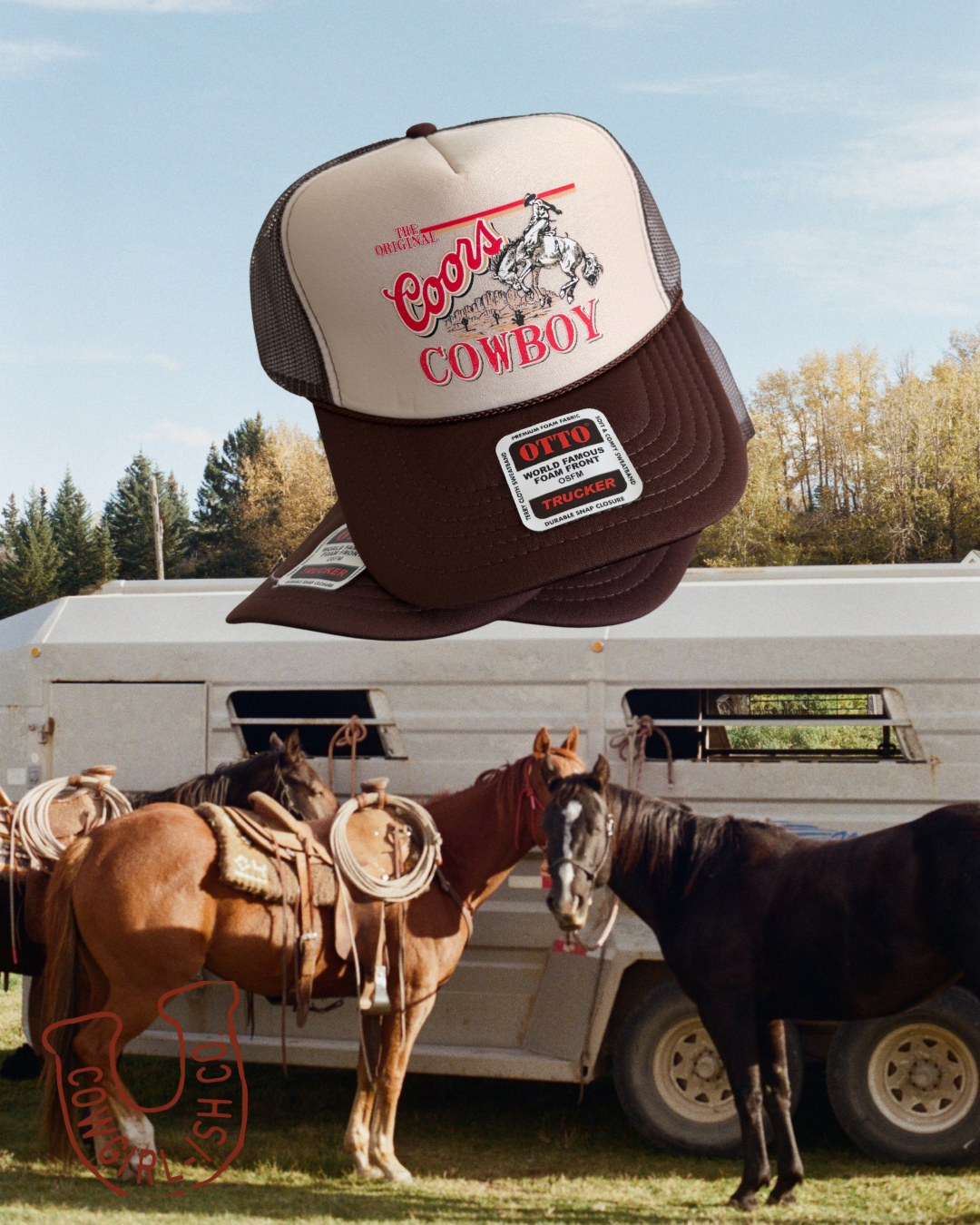 Coors Cowboy Trucker Hat
