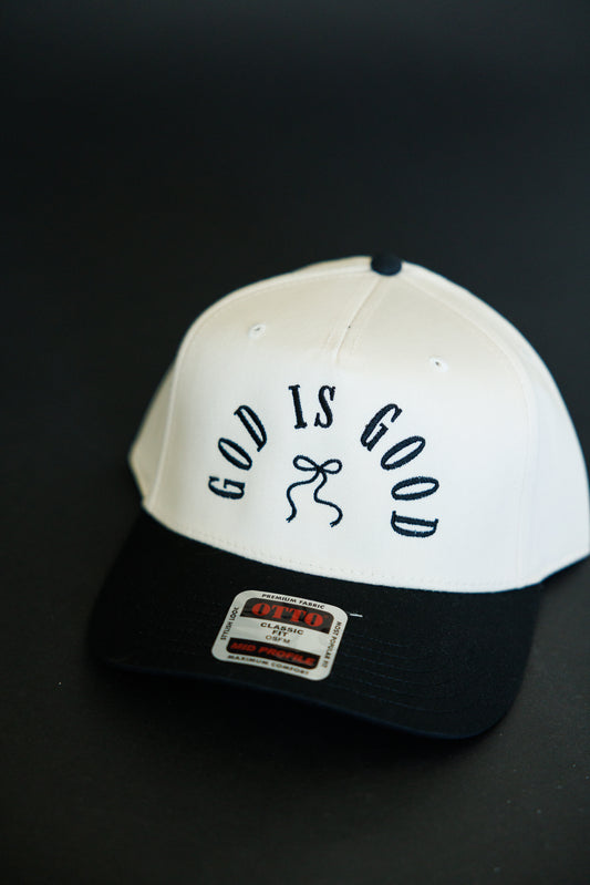 God is Good Canva Trucker