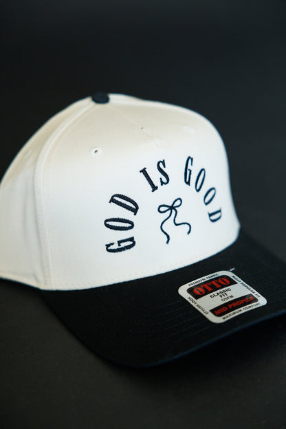 God is Good Canva Trucker