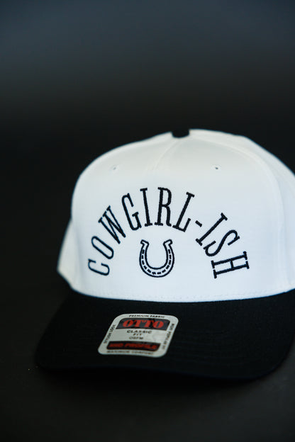 Cowgirl-ish Horseshoe Trucker