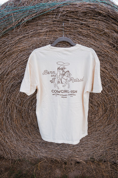 Born & Raised Cowgirl Tee