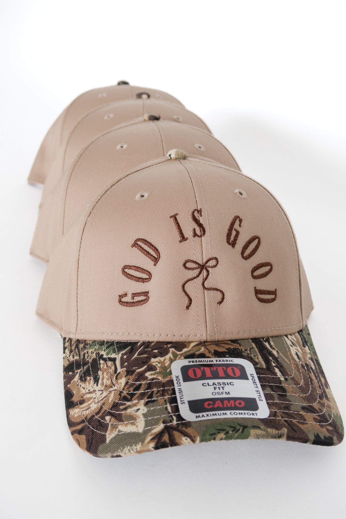 God is Good Canva Trucker