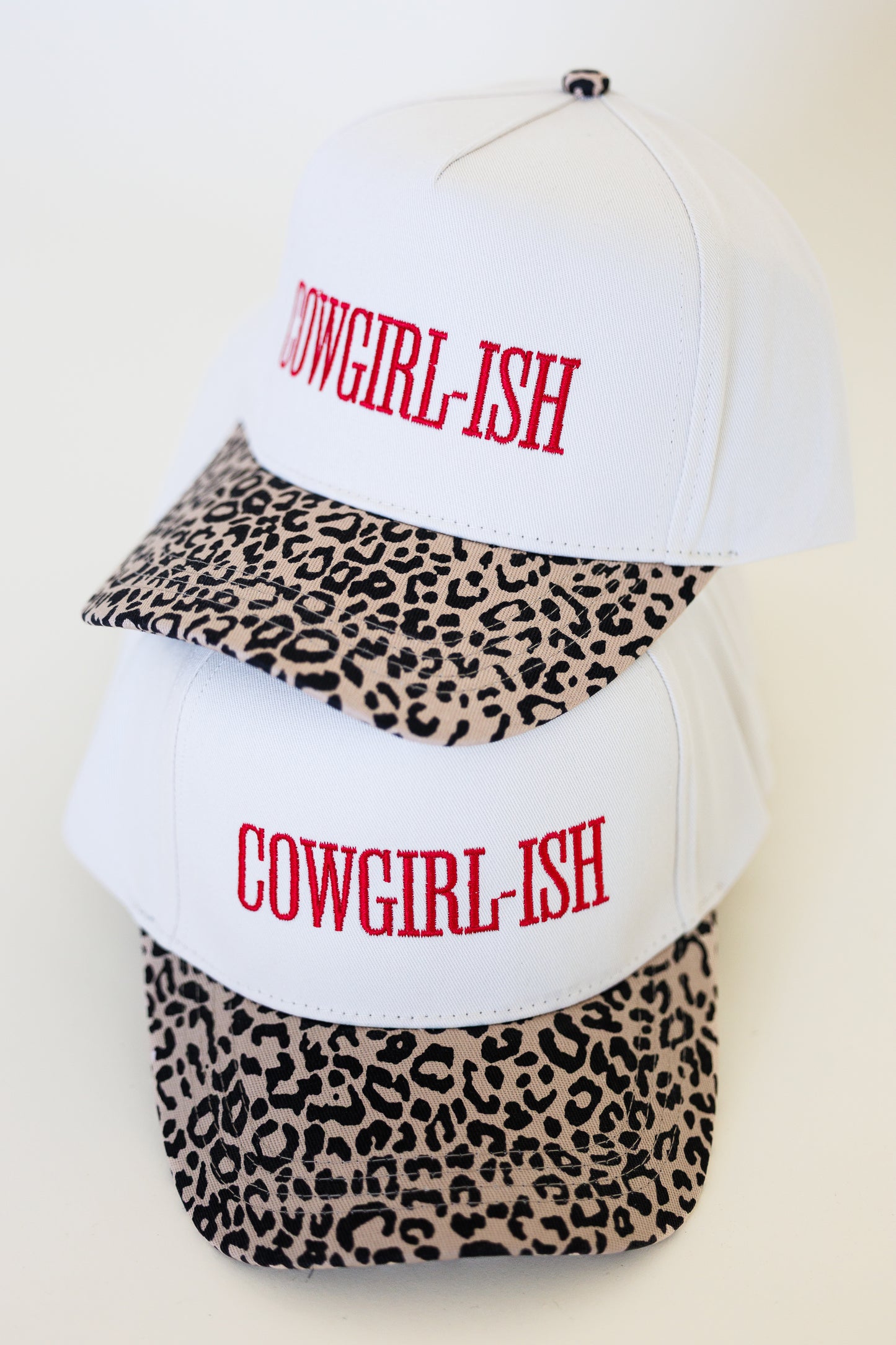 Cheetah Cowgirl-ish Trucker Hat