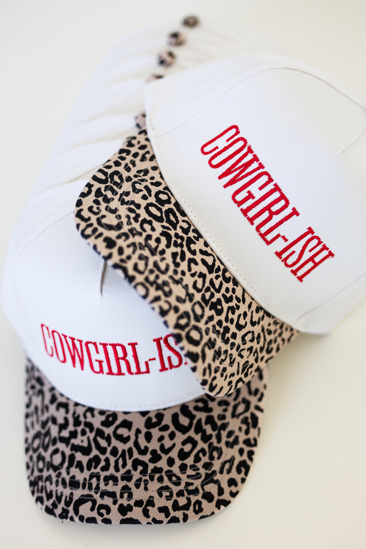 Cheetah Cowgirl-ish Trucker Hat