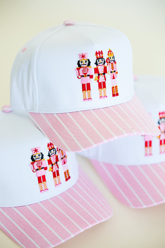 Pink Nutcracker Trucker