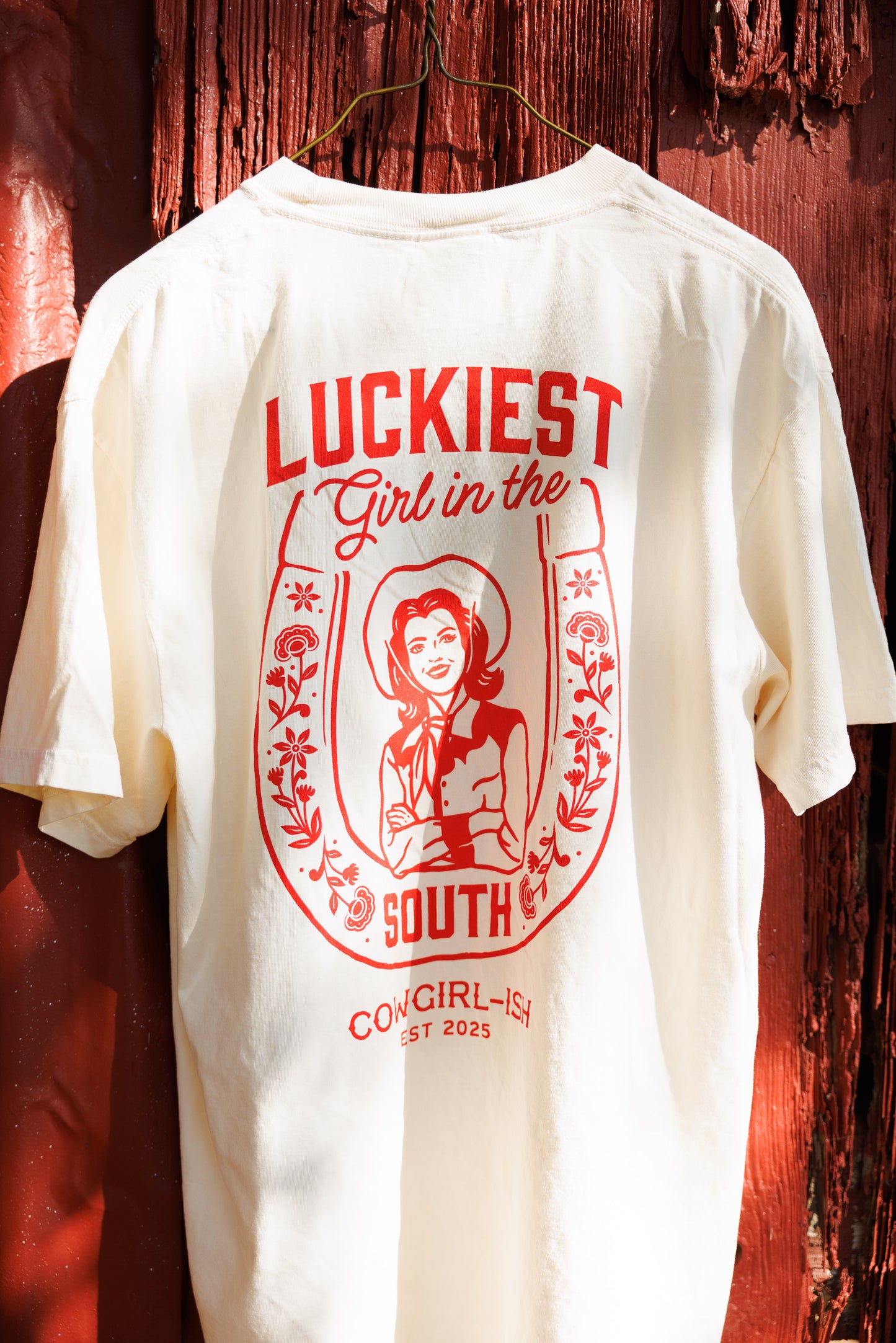Lucky Cowgirl Tee