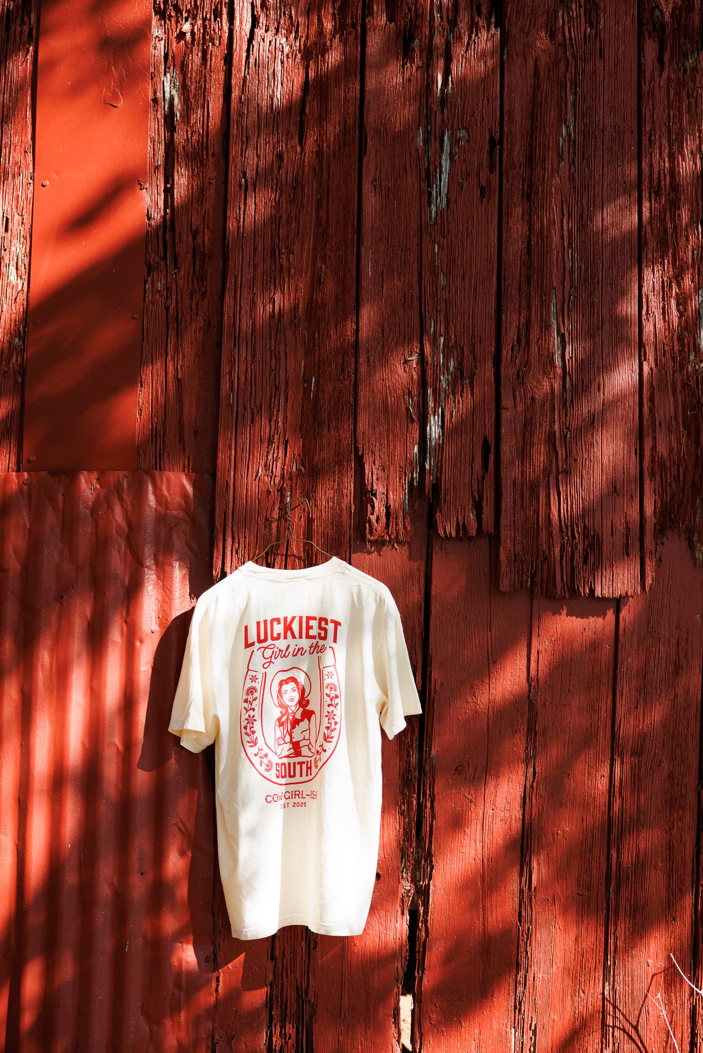 Lucky Cowgirl Tee