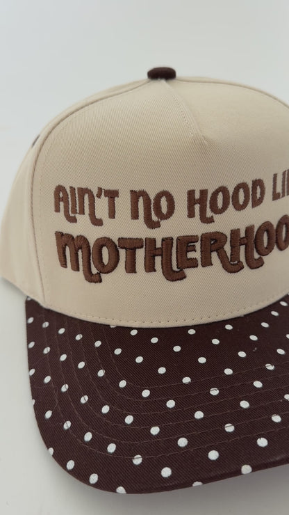 “Motherhood” Canvas Trucker Hat